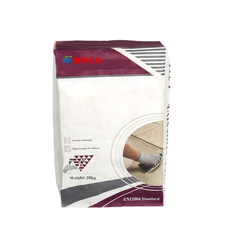 Square Valve Bag, General Cement Putty Powder Bag Film Coating Chemical Packaging